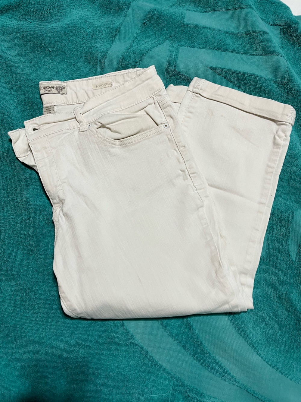White Women’s Jeans - Classic Straight Fit
15-03
